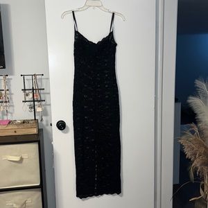 DESTINY MIDI DRESS BLACK